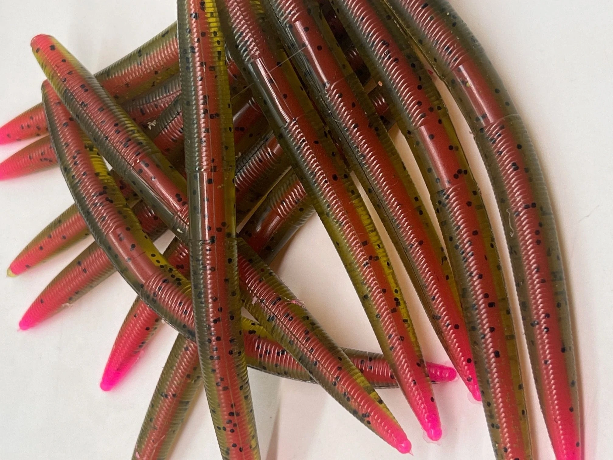 Red Shell Core Shot Stickbaits Watermelon Core Shots